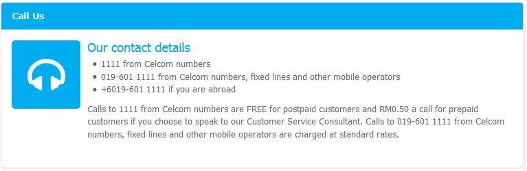 Celcom customer service near me
